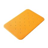 ウェルファン お風呂用すべり止めマット トライタッチ オレンジ Mサイズ