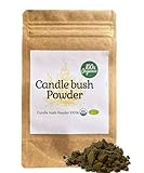 100%オーガニック キャンドルブッシュ パウダー/candle bush Powder オーガニック アーユルヴェーダ 健康 ダイエット カッシア アラタ タンニン ポリフェノール ゴールドブッシュフラボノイド クリソフェノール (50g)