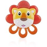 BPA Free Nuby Vibe-eez Vibrating Teether, Lion [並行輸入品]