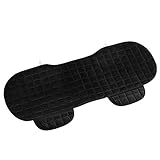 Sedeta 車後部座席クッション 後列ダイヤモンドシェイプシートクッション カバーパッド 通気性ソフト 快適 有用 代謝