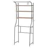 洗濯機ラック MCC-3048BR 4934257209588 ブラウン 物干しスタンド