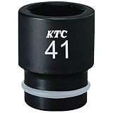 KTC(ケーテーシー) 19.0mm (3/4インチ) インパクトレンチ ソケット (標準) ピン・リング付 28mm BP628P