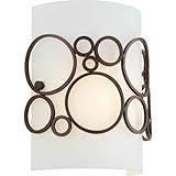 Progress Lighting P7056-74 One-Light 1/2 Pocket Sconce by Progress Lighting