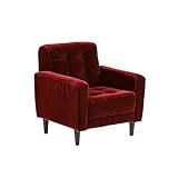 arne ミニソファー 1人掛け キッズソファ 布張り Gulliver 1P V-1008 ダークレッド