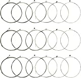 【Amazon限定ブランド】3set18本入 ギター 弦 エレキギター弦 ステンレス鋼弦 ニッケル弦 エレキギターの交換用弦 ギターアクセサリー 弦