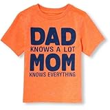 ザ・チルドレンズプレイス THE CHILDREN'S PLACE/ ネオングラフィックティ S/Dオレンジ トップス半袖Tシャツ 4歳【並行輸入】