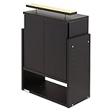 【JAJAN】フィギュアラック「レギュラー」55シリーズ奥行29cm専用上置きハイタイプ 対応天井高241-273cm ブラック【正規品】CR-5529UHBK[地震対策]