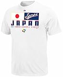 Team Japan 2013 World Baseball ClassicマジェスティックFlag Tシャツ大人用大