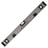 シンワ測定 レベル 高級アルミH型 マグネット付き 600mm 6本線 76304