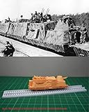 1/144 WWII German BP-42/44 Armored Train Kanonen & Flakwagen Resin Kit (part-6)