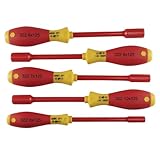 Wiha Tools 32291 Insulated Cushion Grip Metric Nut Driver - 5 Piece by Wiha Tools