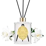 M&SENSE ルームフレグランス ホワイトガーデニアの香り 240ml 約2.5ヶ月 リードディフューザー おしゃれ トイレ ディフューザー スティック付き 室内 部屋 玄関 オフィス用 女性ギフト プレゼント