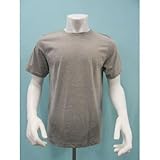 半袖丸首Tシャツ 13-600 グレー L