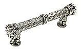 Carpe Diem Hardware 6329-9C Crowning Glory Queen Elizabeth O.C. Pull with Swarovski Crystals, 4-Inch
