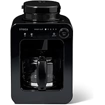 Amazon | シロカ 全自動コーヒーメーカー SC-A271 ブラック｜豆・粉