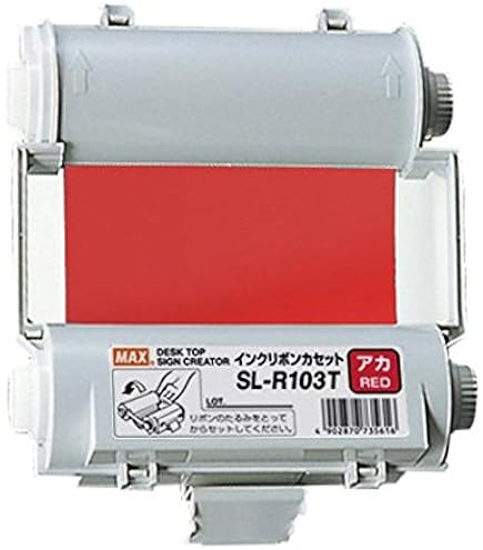 Amazon.co.jp: MAX ビｰポップ 使い切りインクリボンカセット 白 SL
