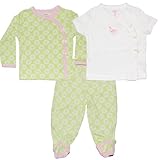 Carter's（カーターズ） ベビー3点ハッピーセット ライム花柄 9M [Baby Product] [Baby Product]
