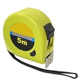 uxcell スチール巻尺　6.5 x 6.5 x 3cm　プラスチックスチール　5M