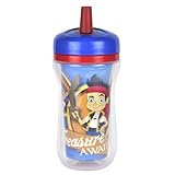 The First Years Insulated Straw Cup - Jake and the NeverLand Pirates - 9 oz by The First Years [並行輸入