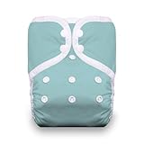Thirsties One Size Pocket Diaper Snap, Aqua by Thirsties [並行輸入品]