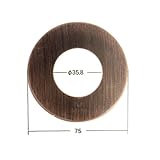 エスカッション（共用丸座）　SS-59　B　V18AD用飾り座　銅ブロンズ　ステンレス　板厚：1　入数：1・10