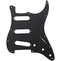 ピックガード　ピックアップ Amazon.co.jp: Musiclily Pro 11穴 HSH STタイプピックガード