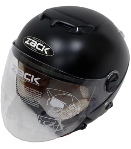Amazon.co.jp: TNK Industrial Speed Pit ZJ-3 ZACK Jet Helmet, Gray