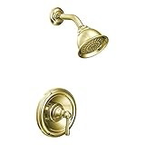 Moen T2112EPP Kingsley Posi-Temp Shower Only Faucet Polished Brass by Moen [並行輸入品]