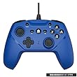 【連射/背面ボタン搭載】 CYBER ・ ジャイロコントローラー 有線タイプ ( SWITCH 用)ブルー