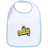 CafePress Fox Ice Age Scrat-sh Landing Bib TV Movie - Standard Sky Blue by CafePress