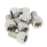 M6 六角穴付きボルト 6本入り 304ステンレス 各サイズ 10mm 20mm 30mm 40mm 50mm 60mm 70mm 80mm 90mm 100mm 110mm 120mm 130mm 140mm 150mm DIN912 シルバートーン (M６－１００ｍｍ ６本)