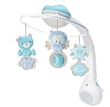 Infantino 3in 1 メロディーモービル (3in 1 Melody Mobil) おやすみトイ[海外直送品] (ブルー) [並行輸入品]