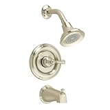 American Standard T215730.295 Hampton Bath and Shower Trim Kit, Satin Nickel [並行輸入品]