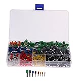 B Baosity 800x 24〜10AWG　絶縁コード　端子　ターミナル　ワイヤー　圧着　コネクター　銅　　