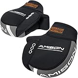 Amison バイク用 ハンドルカバー ネオプレーン 防寒 防水 防風 ハンドルウォーマー 保温 反射コーティング付き