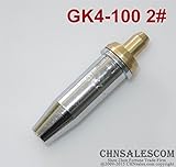 CHNsalescom GK4-100 2＃酸素プロパン切削溶接トーチチップ取り外し可能