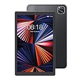 10.1 インチ タブレット、4GB RAM、64GB ストレージ、1080x1920 IPS HD ディスプレイ、10 コア プロセッサ、8MP+13MP カメラ、8000mAh、5G WiFi、Bluetooth GPS FM デュアル SIM、Android 11 用 (ブラック)(US)