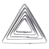 Guangqiステンレススチールハートクッキーカッターセット金型 1.18-8*.15-3.15*0.59inch 26