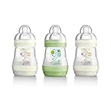 Mam抗疝痛の赤ちゃんのボトル160ミリリットル (MAM UK LTD) (x 6) - MAM Anti Colic Baby Bottle 160ml (Pack of 6) [並行輸入品]