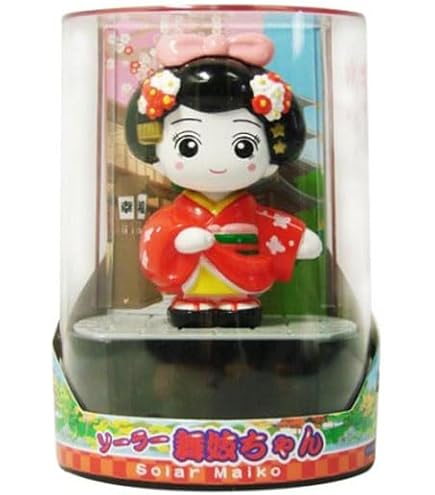 ❃ まーちゃんさま専用❃ にこにこ太陽　ソビエト 紙製オーナメント Amazon | サンタ ソーラー 舞妓ちゃん(青) | 太陽・ソーラー