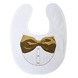 バブ ビブ よだれ掛け 蝶タイ ブラウン BAB BIB cho-tie brown amabro