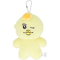 Amazon | [サンスター文具] んぽちゃむ キーホルダー ぬいぐるみ
