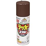 アサヒペン アスペンラッカースプレー 420ML ブラウン