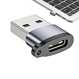 Cordoode Type C アダプター,USB C フェミニン トゥ メイル アダプター 高速充電アルミ合金変換器 | アルミニウム合金 小型 急速充電 オーディオ アクセサリー コンピューター スマホ 対応
