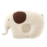 Newborn Infant Prevent From Flat Head Toddle Baby Head Support Pillow Elephant [並行輸入品]