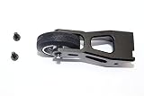 GPM Upgrade Parts Suitable for Tamiya Lunch Box Aluminum Rear Wheelie Bar - 1 Set Black