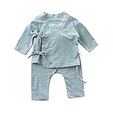 古代中国風の赤ちゃんの服 (90, ピンク)