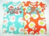 Will Mery（ウィルメリー） 天竺リンゴ柄オール 70 レッド