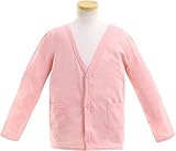 (ポッケポッシュ)Pokke Poche 日本製 ベビーキッズ 子供用カーディガン 【2016-0028】90cm ライトピンク