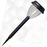 BOSTON HARBOR RS52P-R1-BK-8 Solar Light, Black, 8-Pack [並行輸入品]